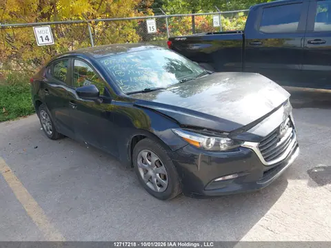 JM1BN1U73J1158979 — 2018 Mazda MAZDA3 GX, Передняя часть (Front), фото до ремонта