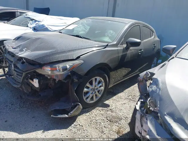 JM1BM1M7XE1201898 — 2014 Mazda MAZDA3 I Grand Touring, фото 2 с аукциона IAAI 30.09.2026, Передняя часть