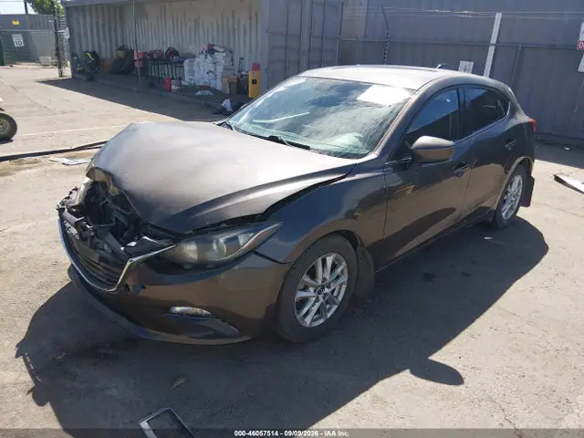 JM1BM1M71E1208609 — 2014 Mazda MAZDA3 I Grand Touring, фото 2 с аукциона IAAI 14.10.2026, Передняя часть