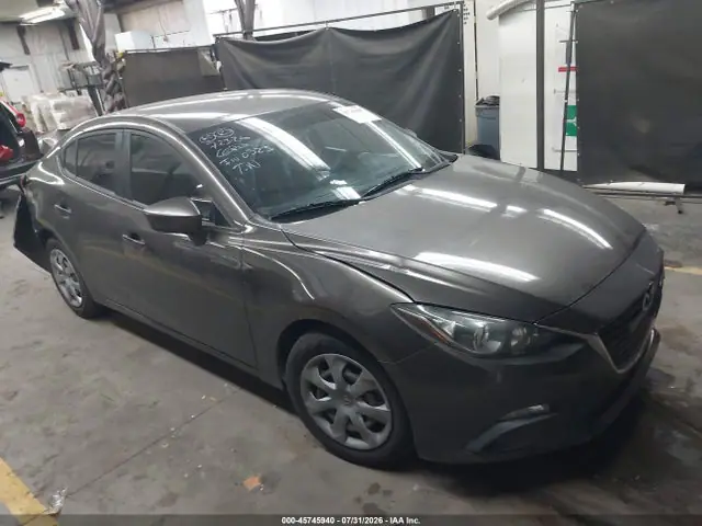 3MZBM1U75EM116208 — 2014 Mazda MAZDA3 I Sport, Задняя часть (Rear), фото до ремонта