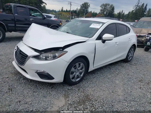 JM1BM1K70F1252458 — 2015 Mazda MAZDA3 I Sport, фото 2 с аукциона IAAI 14.10.2026, Передняя часть