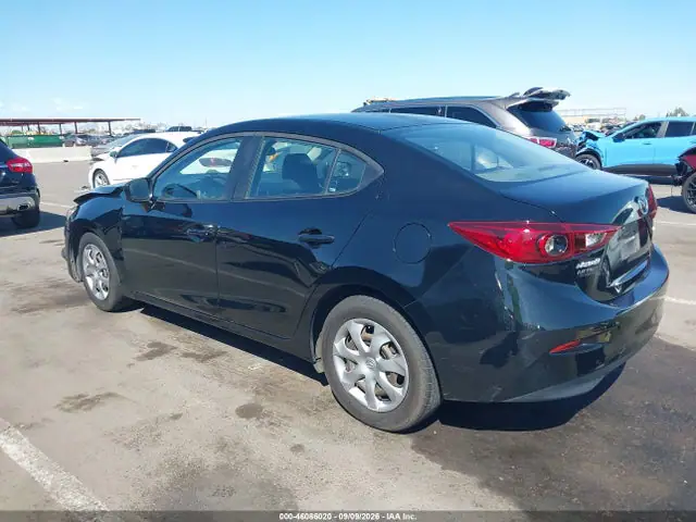 JM1BM1T72G1344543 — 2016 Mazda MAZDA3 I Sport, фото 3 с аукциона IAAI 29.09.2026, Передняя часть справа