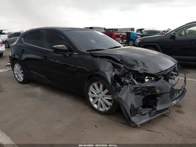 JM1BM1L71F1247221 — 2015 Mazda MAZDA3 I Touring, Левый бок (Left Side), фото до ремонта