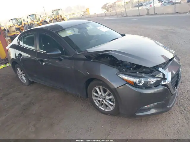 3MZBN1U72HM105426 — 2017 Mazda MAZDA3 Sport, Передняя часть (Front End), фото до ремонта