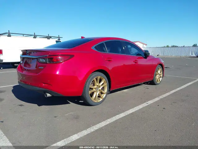 JM1GL1W51H1117039 — 2017 Mazda MAZDA6 Grand Touring, фото 4 с аукциона IAAI 13.10.2026, Передняя часть