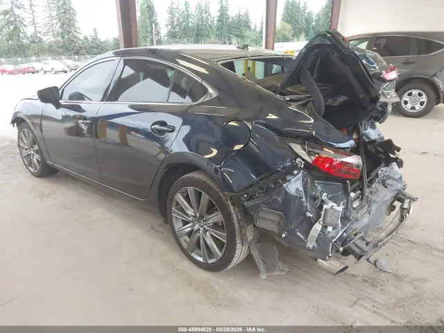 JM1GL1TY1M1603732 — 2021 Mazda MAZDA6 Grand Touring, фото 3 с аукциона IAAI 14.10.2026, Задняя часть