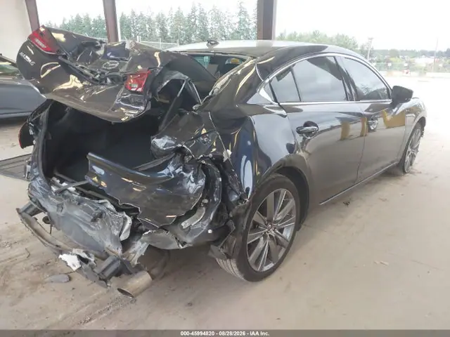 JM1GL1TY1M1603732 — 2021 Mazda MAZDA6 Grand Touring, фото 4 с аукциона IAAI 14.10.2026, Задняя часть