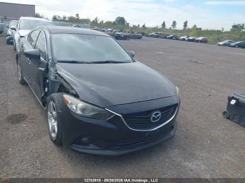 JM1GJ1W67E1114141 — 2014 Mazda MAZDA6 GT, Передняя часть (Front), фото до ремонта