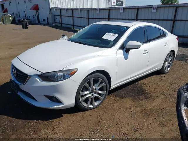 JM1GJ1W62E1136693 — 2014 Mazda MAZDA6 I Grand Touring, фото 2 с аукциона IAAI 29.09.2026, Передняя часть