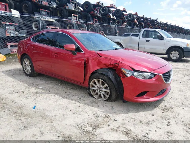 2016 Mazda Mazda6 I Sport VIN JM1GJ1U53G1404759 фото 1