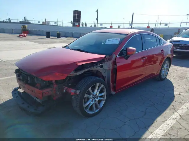 JM1GJ1V55F1195702 — 2015 Mazda MAZDA6 I Touring, фото 2 с аукциона IAAI 14.10.2026, Передняя часть