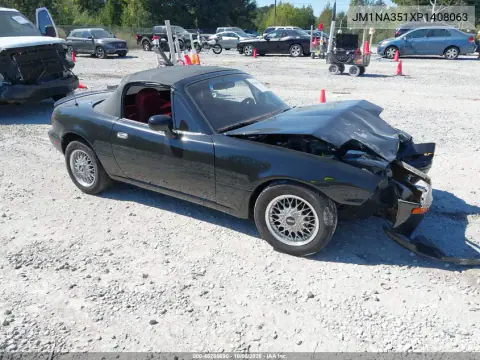 JM1NA351XP1408063 — 1993 Mazda MX-5, Передняя часть, фото до ремонта