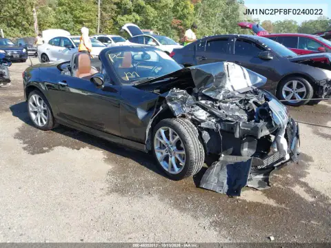 JM1NC2PF8F0240022 — 2015 Mazda MX-5, Передняя часть, фото до ремонта