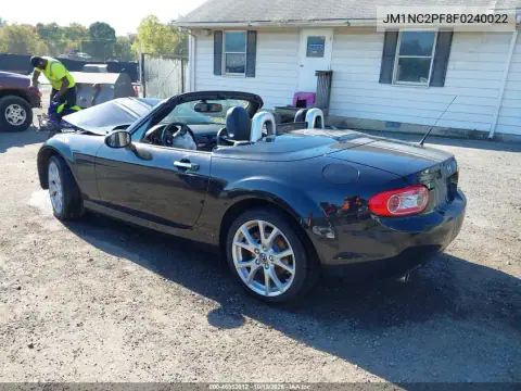 JM1NC2PF8F0240022 — 2015 Mazda MX-5, фото 3 с аукциона IAAI, Передняя часть