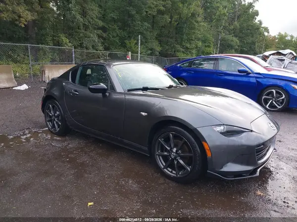JM1NDAL73H0104938 — 2017 Mazda MX-5, Задняя часть (Rear), фото до ремонта