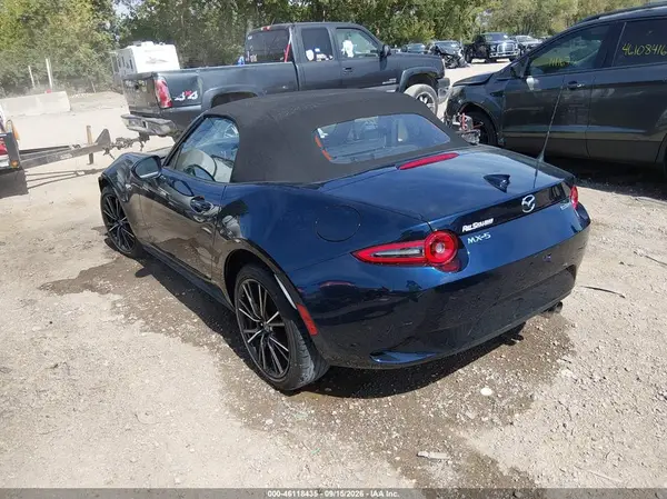 JM1NDAD71S0660414 — 2025 Mazda MX-5, фото 3 с аукциона IAAI 14.10.2026, Передняя часть
