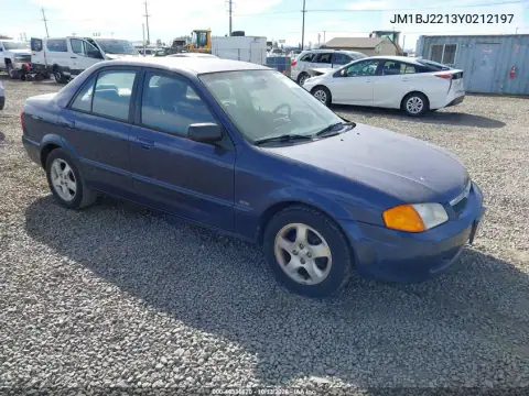 JM1BJ2213Y0212197 — 2000 Mazda Protege, Естественный износ, фото до ремонта
