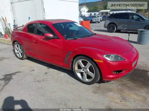 2007 Mazda Rx-8 Grand Touring VIN JM1FE173470207647 фото 1