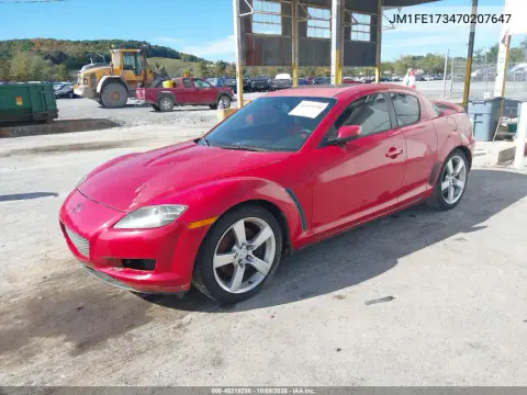 2007 Mazda Rx-8 Grand Touring VIN JM1FE173470207647 фото 2