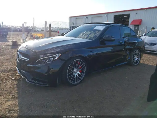 2016 Mercedes-Benz Amg C 63 S VIN 55SWF8HB4GU113540 фото 2