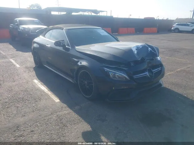 2018 Mercedes-Benz Amg C 63 VIN WDDWK8GB8JF737705 фото 1
