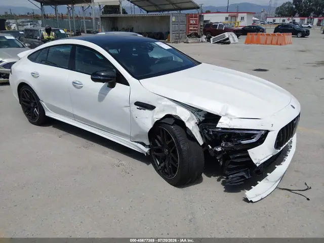 W1K7X6BB7PA058421 — 2023 Mercedes-Benz AMG GT 53 4-Door Coupe, Передняя часть справа (Right Front), фото до ремонта