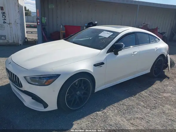 W1K7X6BB6MA041668 — 2021 Mercedes-Benz AMG GT, фото 2 с аукциона IAAI, Задняя часть