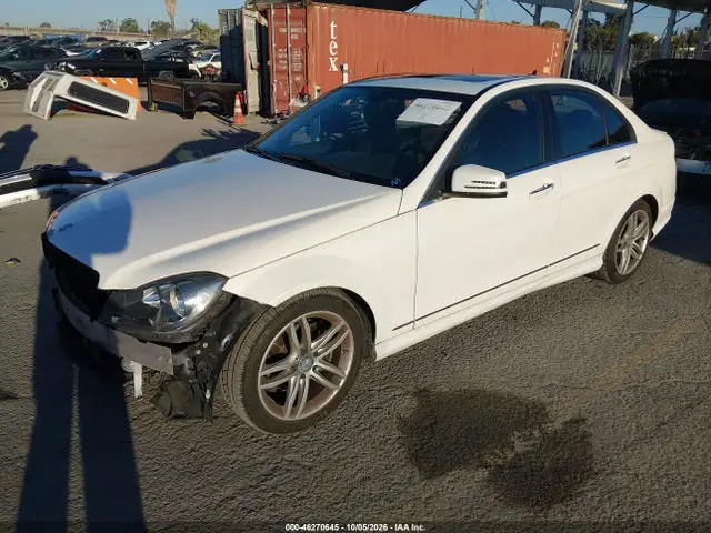 WDDGF4HB9EA968132 — 2014 Mercedes-Benz C 250 Sport, фото 2 с аукциона IAAI 14.10.2026, Передняя часть