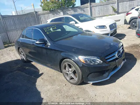 55SWF4KB8FU014297 — 2015 Mercedes-Benz C 300 4MATIC, Передняя часть (Front), фото до ремонта