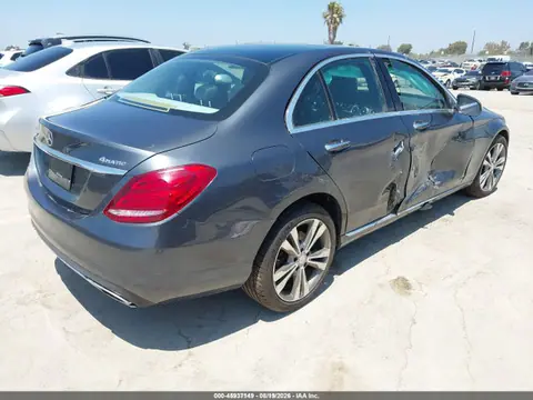 2015 Mercedes-Benz C 300 4matic VIN 55SWF4KB0FU090967 фото 4