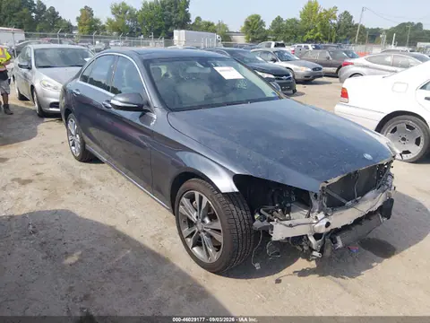 55SWF4KB2FU087200 — 2015 Mercedes-Benz C 300 4MATIC, Передняя часть (Front End), фото до ремонта