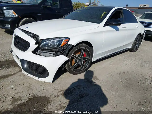 55SWF4KB1HU225442 — 2017 Mercedes-Benz C 300 4MATIC, фото 2 с аукциона IAAI 14.10.2026, Подтопление