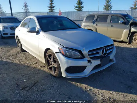 55SWF4KB1HU220984 — 2017 Mercedes-Benz C 300 4MATIC, Передняя часть (Front), фото до ремонта