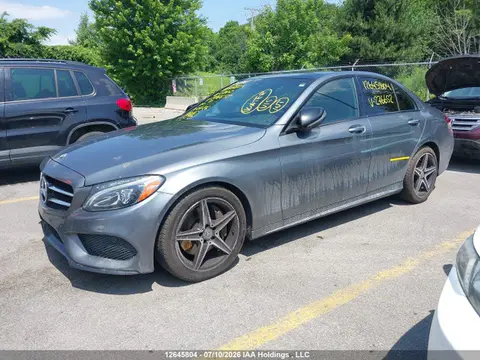 2018 Mercedes-Benz C 300 4matic VIN 55SWF4KB6JU276652 фото 2