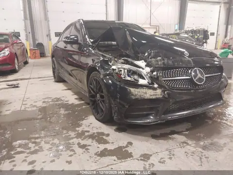 55SWF8EB4KU322497 — 2019 Mercedes-Benz C 300 4MATIC, Передняя часть (Front), фото до ремонта