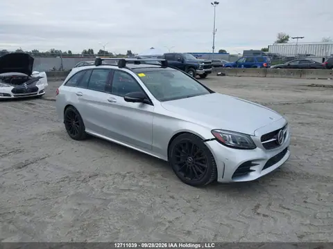 WDDWH8EB6KF832900 — 2019 Mercedes-Benz C 300 4MATIC, Передняя часть (Front), фото до ремонта