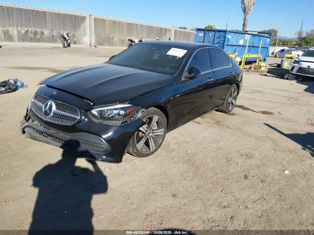 W1KAF4GB4NR057778 — 2022 Mercedes-Benz C 300 Sedan, фото 2 с аукциона IAAI 14.10.2026, Естественный износ