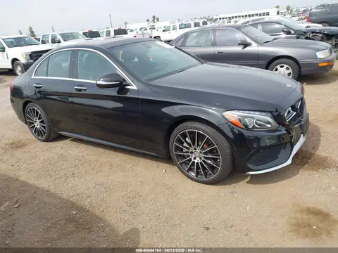 55SWF4JB7FU055327 — 2015 Mercedes-Benz C 300 Sport, Передняя часть (Front End), фото до ремонта
