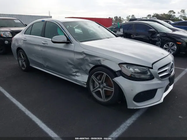 2015 Mercedes-Benz C 300 Sport VIN 55SWF4JB6FU058798 фото 1