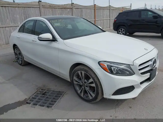 55SWF4KB7HU218835 — 2017 Mercedes-Benz C 300, Задняя часть слева (Left Rear), фото до ремонта
