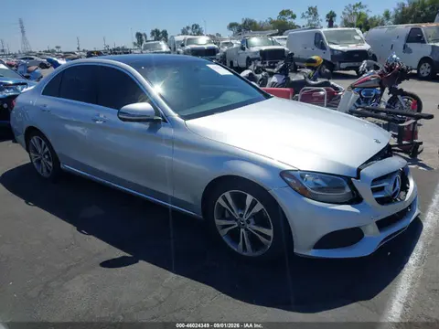 WDDWF4JB9JR386761 — 2018 Mercedes-Benz C 300, Передняя часть (Front End), фото до ремонта