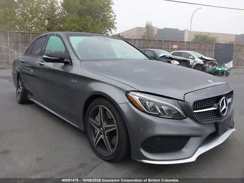 55SWF6EB5HU192033 — 2017 Mercedes-Benz C 43 4MATI Amg, Задняя часть справа (Right Rear), фото до ремонта