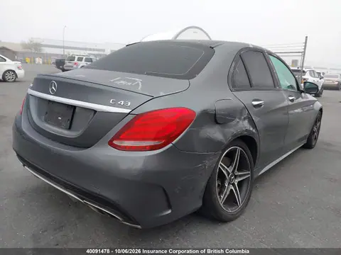 2017 Mercedes-Benz C 43 4mati Amg VIN 55SWF6EB5HU192033 фото 4