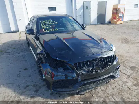 55SWF8HB9HU179440 — 2017 Mercedes-Benz C 63 AMG-S, Передняя часть (Front), фото до ремонта