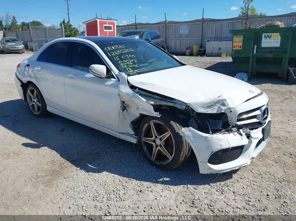 55SWF4KB7GU169313 — 2016 Mercedes-Benz C-Klasse, Передняя часть (Front), фото до ремонта
