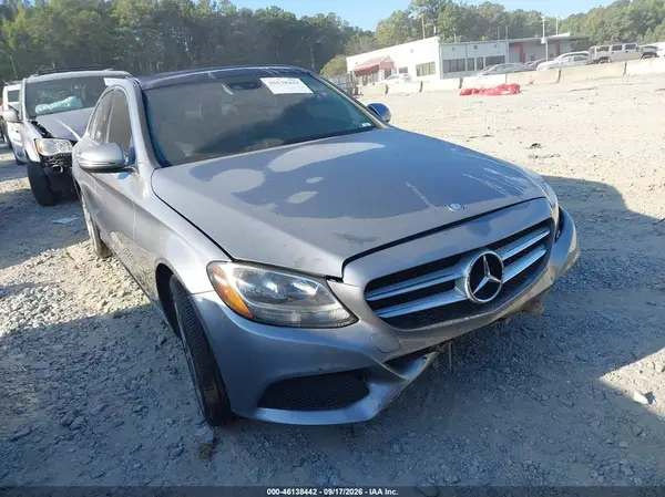 WDDWF4KB4GR146878 — 2016 Mercedes-Benz C-Klasse, Передняя часть (Front End), фото до ремонта