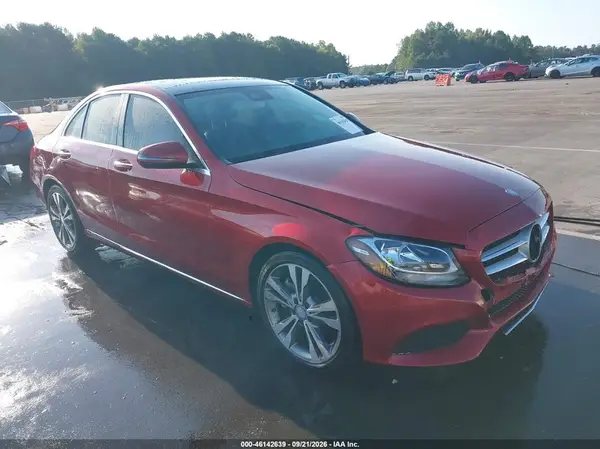 WDDWF4JB8GR156556 — 2016 Mercedes-Benz C-Klasse, Передняя часть (Front End), фото до ремонта