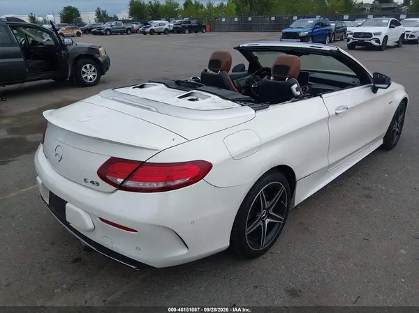 WDDWK6EBXHF584567 — 2017 Mercedes-Benz C-Klasse, фото 4 с аукциона IAAI, Задняя часть слева
