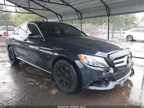 55SWF4KBXHU207330 — 2017 Mercedes-Benz C-Klasse, Передняя часть (Front End), фото до ремонта