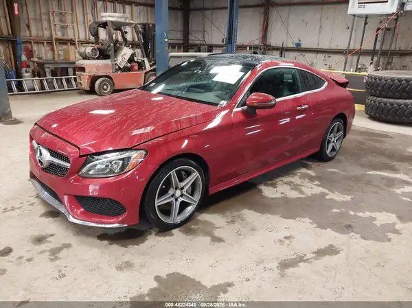 WDDWJ4KB1HF385340 — 2017 Mercedes-Benz C-Klasse, фото 2 с аукциона IAAI, Задняя часть